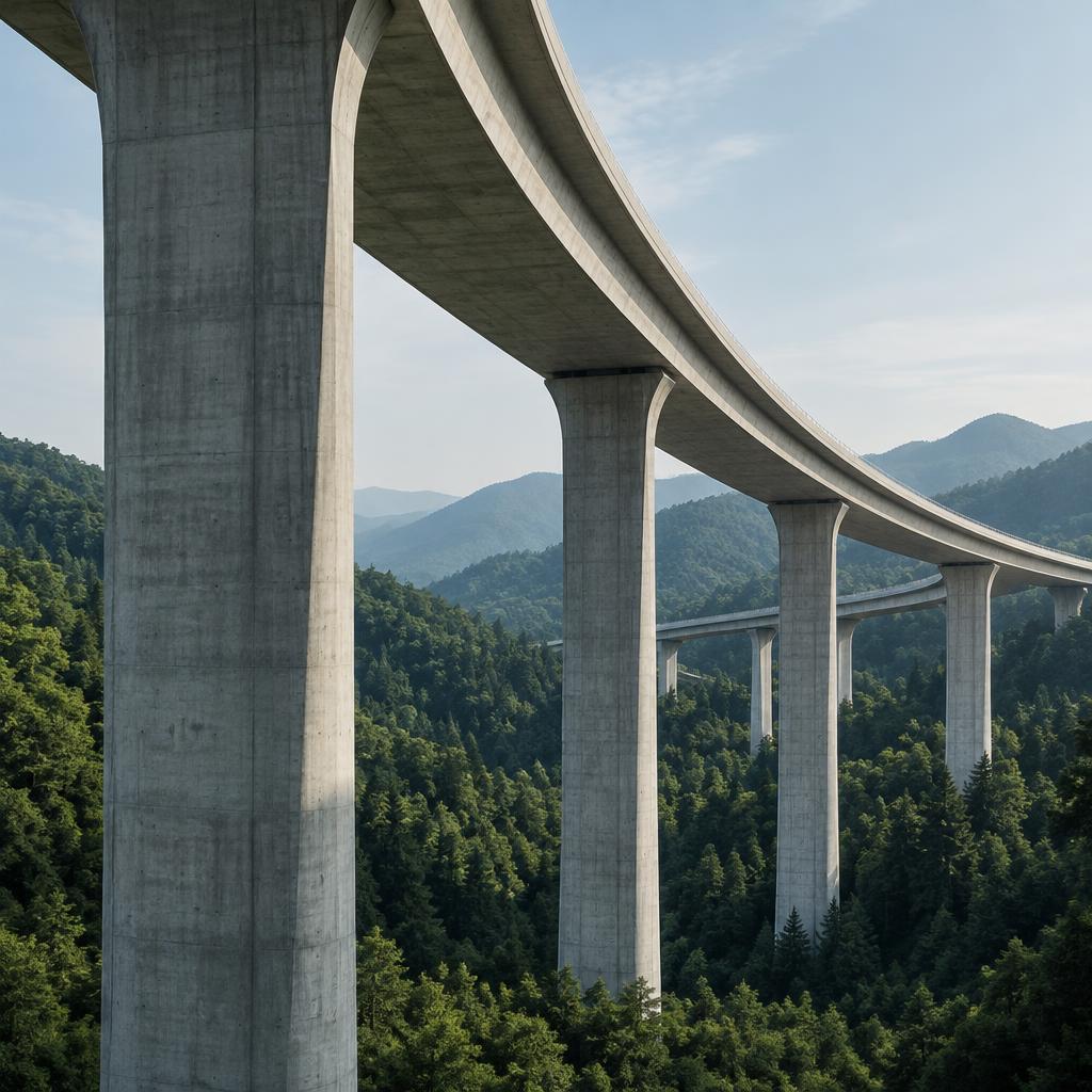Industrial & Infrastructure editorial illustration